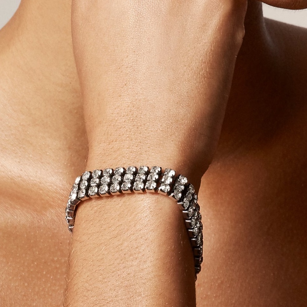 J crew Cupchain crystal bracelet